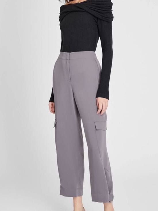 Club Monaco Pants - Club Monaco Curved Seam Cargo Pant